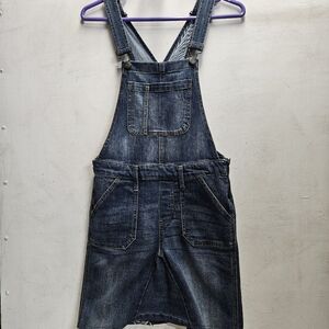 GAP Bib Overall Jean Skirt Womens XS Reworked Upcycled